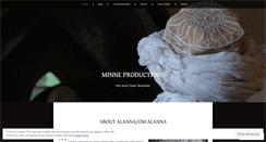 Desktop Screenshot of minneproductions.wordpress.com