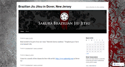 Desktop Screenshot of brazilianjiujitsuindovernewjersey.wordpress.com