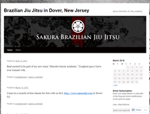 Tablet Screenshot of brazilianjiujitsuindovernewjersey.wordpress.com