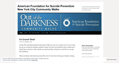 Desktop Screenshot of nyccommunitywalks.wordpress.com