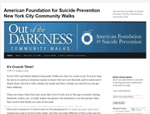 Tablet Screenshot of nyccommunitywalks.wordpress.com