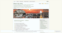 Desktop Screenshot of hubeali.wordpress.com