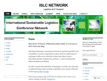 Tablet Screenshot of islcnetwork.wordpress.com