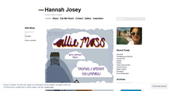 Desktop Screenshot of joseyjosey.wordpress.com