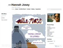 Tablet Screenshot of joseyjosey.wordpress.com