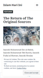 Mobile Screenshot of islamhariini.wordpress.com