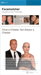 Mobile Screenshot of facematcher.wordpress.com