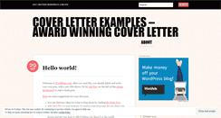 Desktop Screenshot of motivationalletter21.wordpress.com