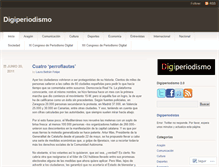 Tablet Screenshot of digiperiodismo.wordpress.com