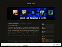Tablet Screenshot of huntershaven.wordpress.com
