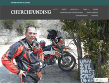 Tablet Screenshot of churchfunding.wordpress.com