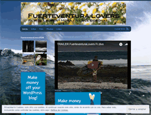 Tablet Screenshot of fuerteventuralovers.wordpress.com