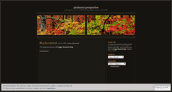 Desktop Screenshot of piedmontperspective.wordpress.com