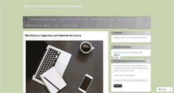Desktop Screenshot of administrativoslorca.wordpress.com