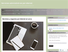 Tablet Screenshot of administrativoslorca.wordpress.com