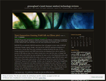 Tablet Screenshot of gizmoghost.wordpress.com