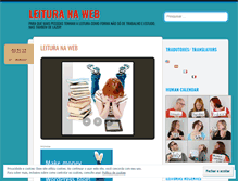 Tablet Screenshot of leituranaweb.wordpress.com