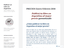 Tablet Screenshot of ciervorojoeditor.wordpress.com