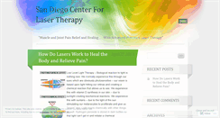 Desktop Screenshot of laserhealingcenter.wordpress.com