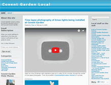 Tablet Screenshot of coventgardenlocal.wordpress.com
