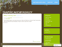 Tablet Screenshot of diapercakesbyashley.wordpress.com