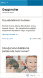 Mobile Screenshot of gezginciler.wordpress.com