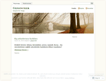 Tablet Screenshot of gezginciler.wordpress.com