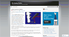 Desktop Screenshot of developingmoldeo.wordpress.com
