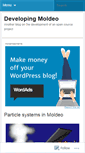Mobile Screenshot of developingmoldeo.wordpress.com