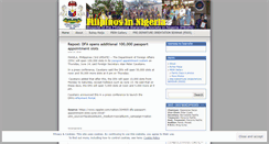 Desktop Screenshot of philbrgysocietyinnigeria.wordpress.com