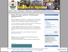 Tablet Screenshot of philbrgysocietyinnigeria.wordpress.com