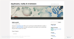 Desktop Screenshot of bluecrayon.wordpress.com
