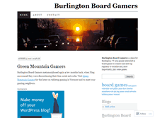 Tablet Screenshot of burlingtonboardgamers.wordpress.com