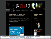 Tablet Screenshot of losrelatosdeed.wordpress.com