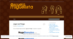 Desktop Screenshot of emiguelista.wordpress.com