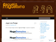 Tablet Screenshot of emiguelista.wordpress.com