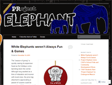 Tablet Screenshot of csuf4elephants.wordpress.com