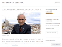 Tablet Screenshot of hasbaraesp.wordpress.com