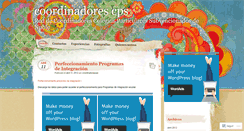 Desktop Screenshot of coordinadorescps.wordpress.com