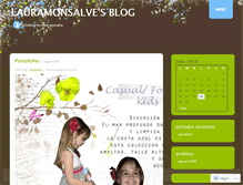 Tablet Screenshot of lauramonsalve.wordpress.com