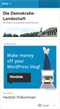 Mobile Screenshot of demokratielandschaft.wordpress.com