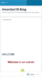 Mobile Screenshot of amansari.wordpress.com