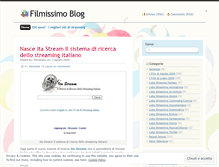 Tablet Screenshot of filmissimo.wordpress.com