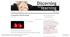 Desktop Screenshot of discerningdeacon.wordpress.com