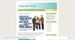 Desktop Screenshot of freccette.wordpress.com