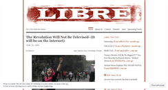 Desktop Screenshot of libreamerica.wordpress.com