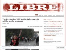 Tablet Screenshot of libreamerica.wordpress.com