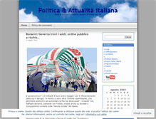 Tablet Screenshot of politicaitalia.wordpress.com