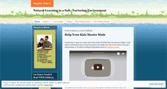 Desktop Screenshot of organicschool.wordpress.com