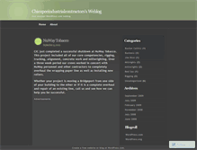 Tablet Screenshot of chicopeeindustrialcontractors.wordpress.com